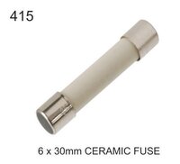 6x30mm Ceramic Fuse - Application: Overcurrent Protection