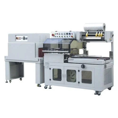 Fully Automatic L-Sealer Machine With Shrink Tunnel - Color: White