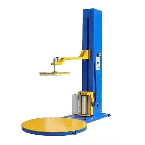 Turntable Stretch Wrapping Machine - Color: Blue