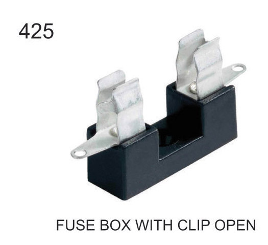 FUSE BOX WITH CLIP OPEN