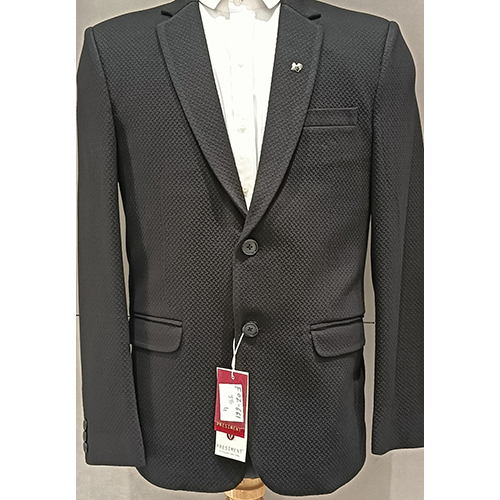 Black Color Partywear Blazer