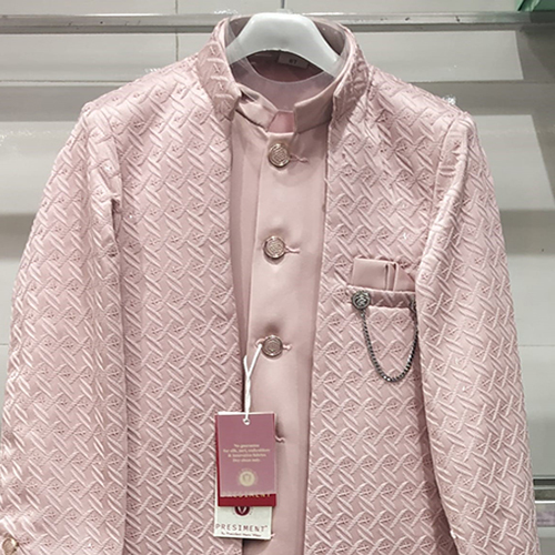 Pink Color Sherwani