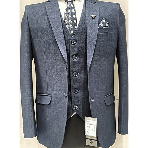 Grey 3Pcs Suit