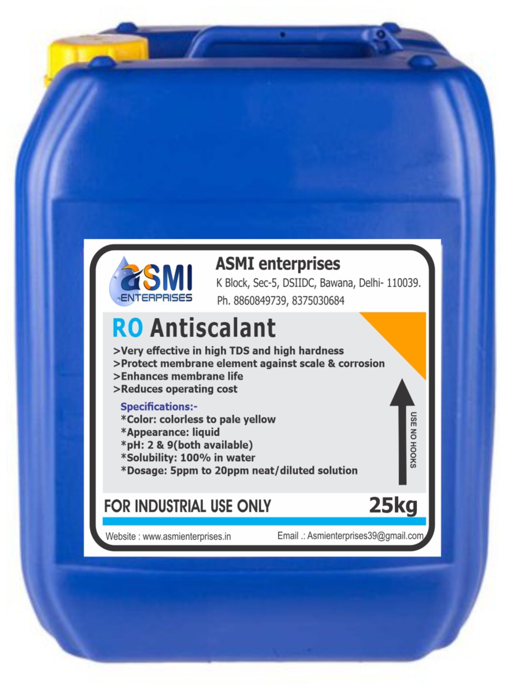 5 Ltr Antiscalant - Application: 