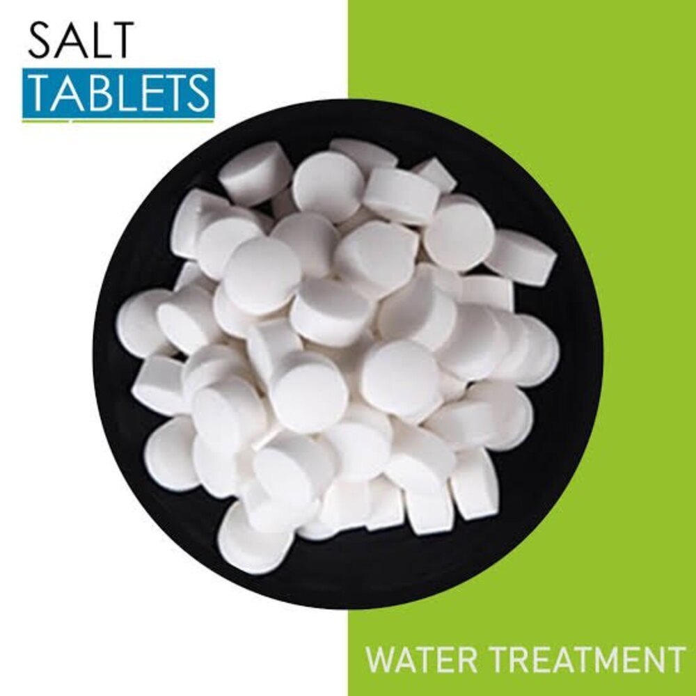 Water Softener Salt Tablet - Grade: Industrial Grade