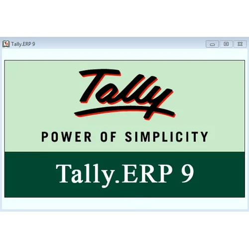 Tally Erp 9 Accounting Software