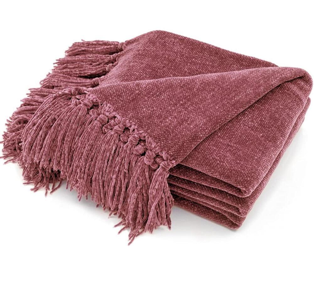 Chenille Throws