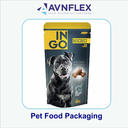 Stand Up Pouch For Pet Food