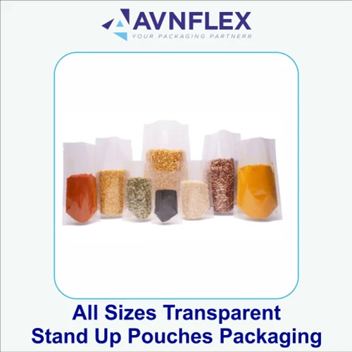 Transparent Stand Up Pouch