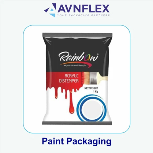 Paint And Adhesive Packaging Pouch