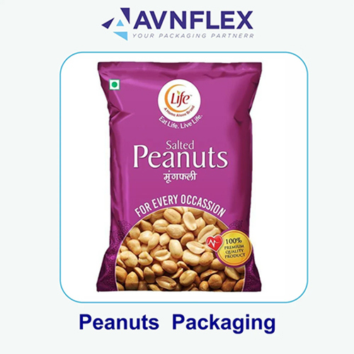 Printed Laminated Namkeen And Snacks Packaging Pouch