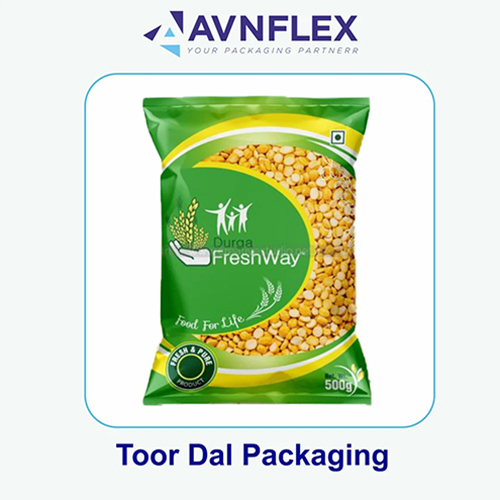 Printed Laminated Pulses And Cereal Packaging Pouch - Material: Plastic