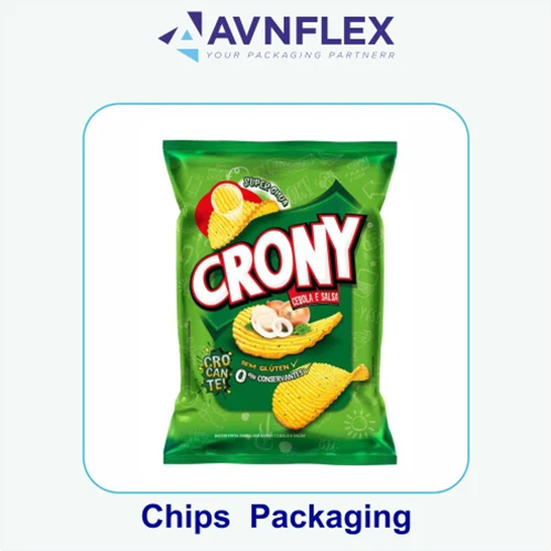 Printed Plastic Laminated Chips and Kurkure Packaging Pouch