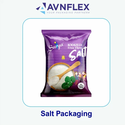 Plastic Laminated Salt Packaging Pouch