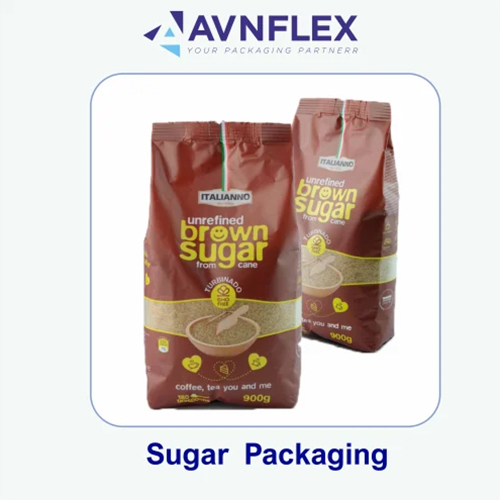 Plastic Laminated Sugar Packaging Pouch