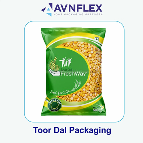 Printed Laminated Food Grains Packaging Pouch