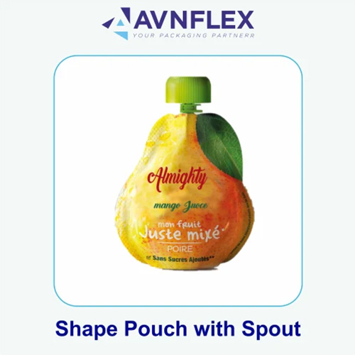 Printed Laminated Shape Pouches