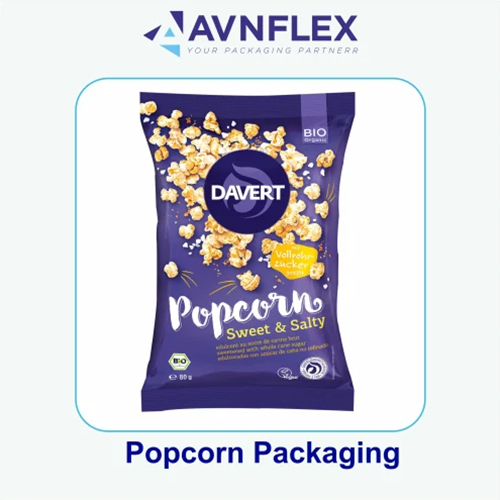 Snack Food Packaging Pouch - Material: Plastic