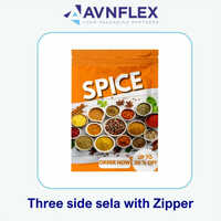 Printed Laminated 3 Side Seal Pouch - Plastic Material, Glossy & Matt Finish | Rotogravure Print, Multi-color Design, Moq 500kg, Delivery In 15-20 Days