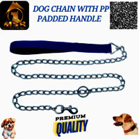 DOG CHAIN WITH PP PADDED HANDLE