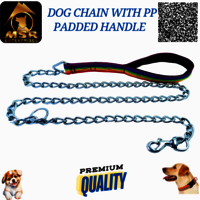 DOG CHAIN WITH PP PADDED HANDLE