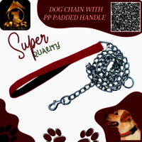 DOG CHAIN WITH PP PADDED HANDLE