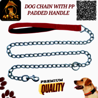 DOG CHAIN WITH PP PADDED HANDLE