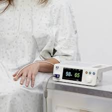 Nellcor Bedside Spo2 Patient Monitoring System Pm100n - Plastic, 82x255x155 Mm, White | Accurate Spo2 & Pulse Rate Monitoring, Low Perfusion Capability