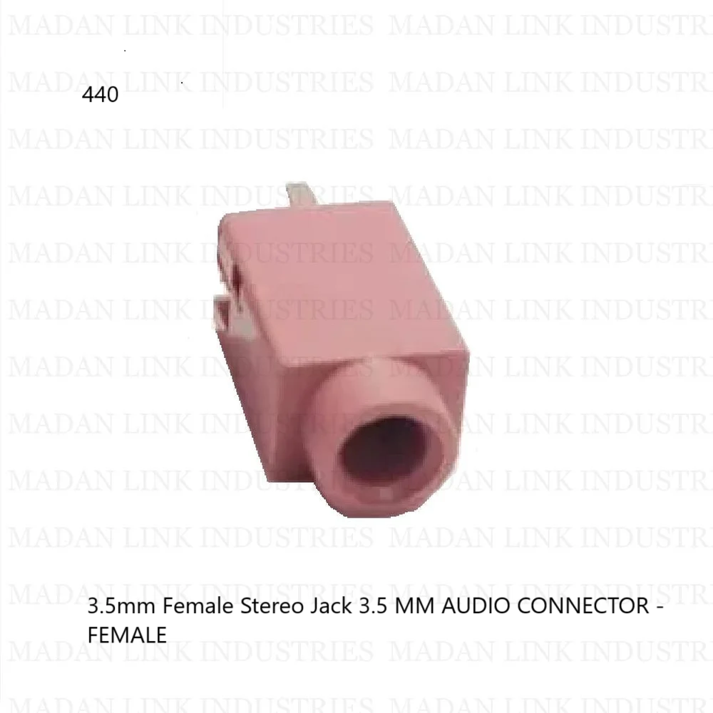 3.5mm Stereo Jack Plug – Metal Housing With Reinforced Kink Protection