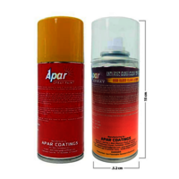 APAR  Spray Paint Fiery Yellow (RC Colour Name) +GC Compatible for Maruti Cars -225 ml (Pack of 2-Pcs)