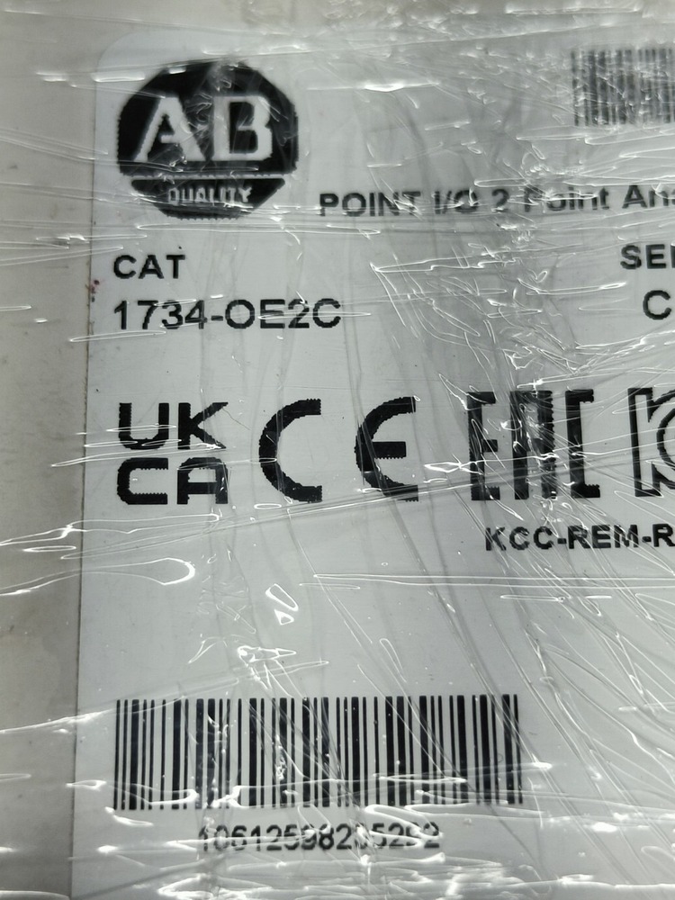 ALLEN BRADLY 1734-OE2C ANALOG OUTPUT MODULE