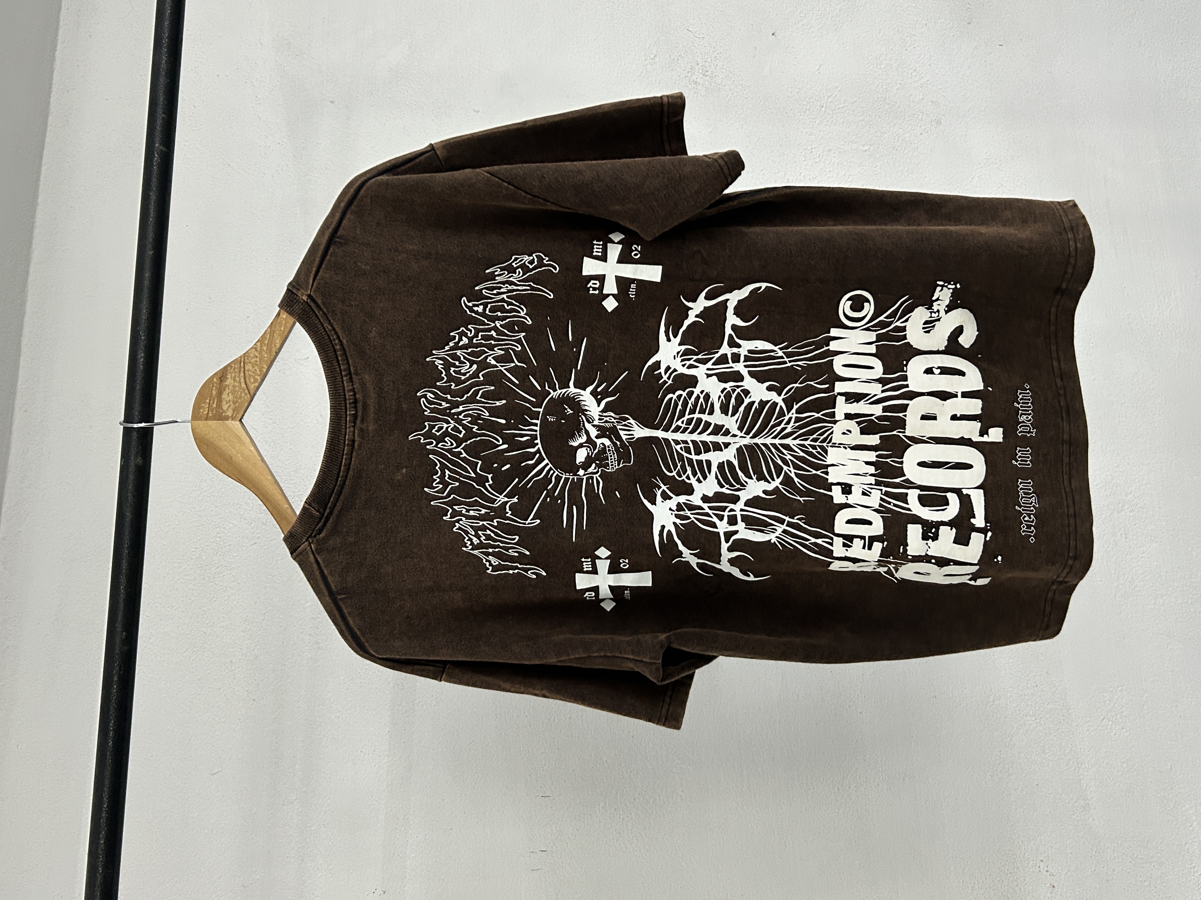 Mens Acid Wash Oversized T-Shirt
