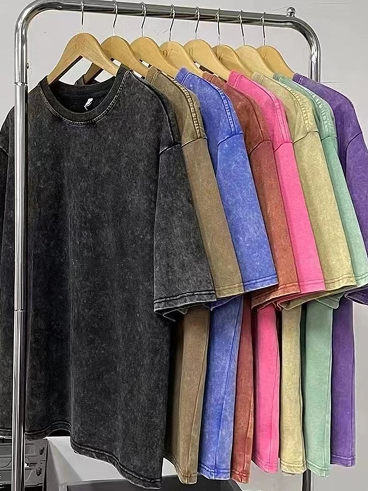Mens Acid Wash Oversized T-Shirt