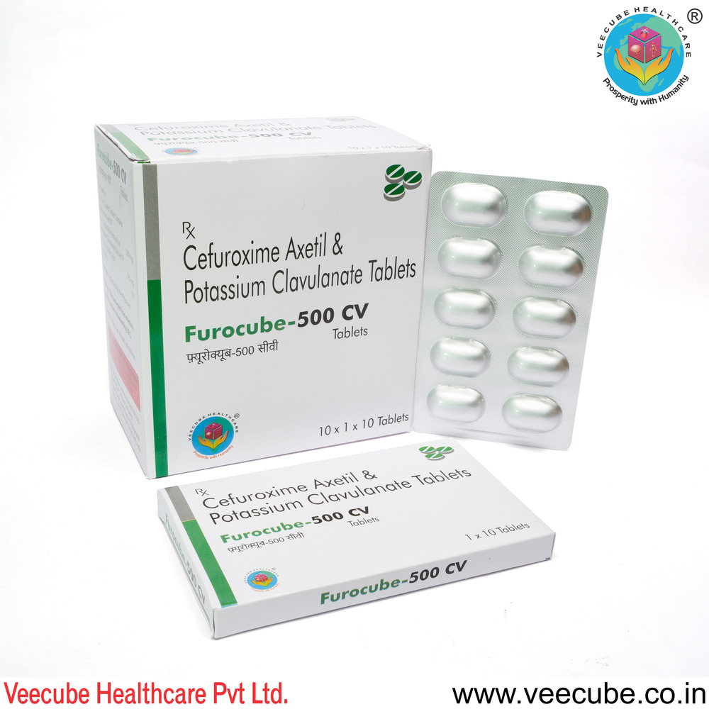 Cefuroxime 500mg  Potassium Clavulanate 125 mg