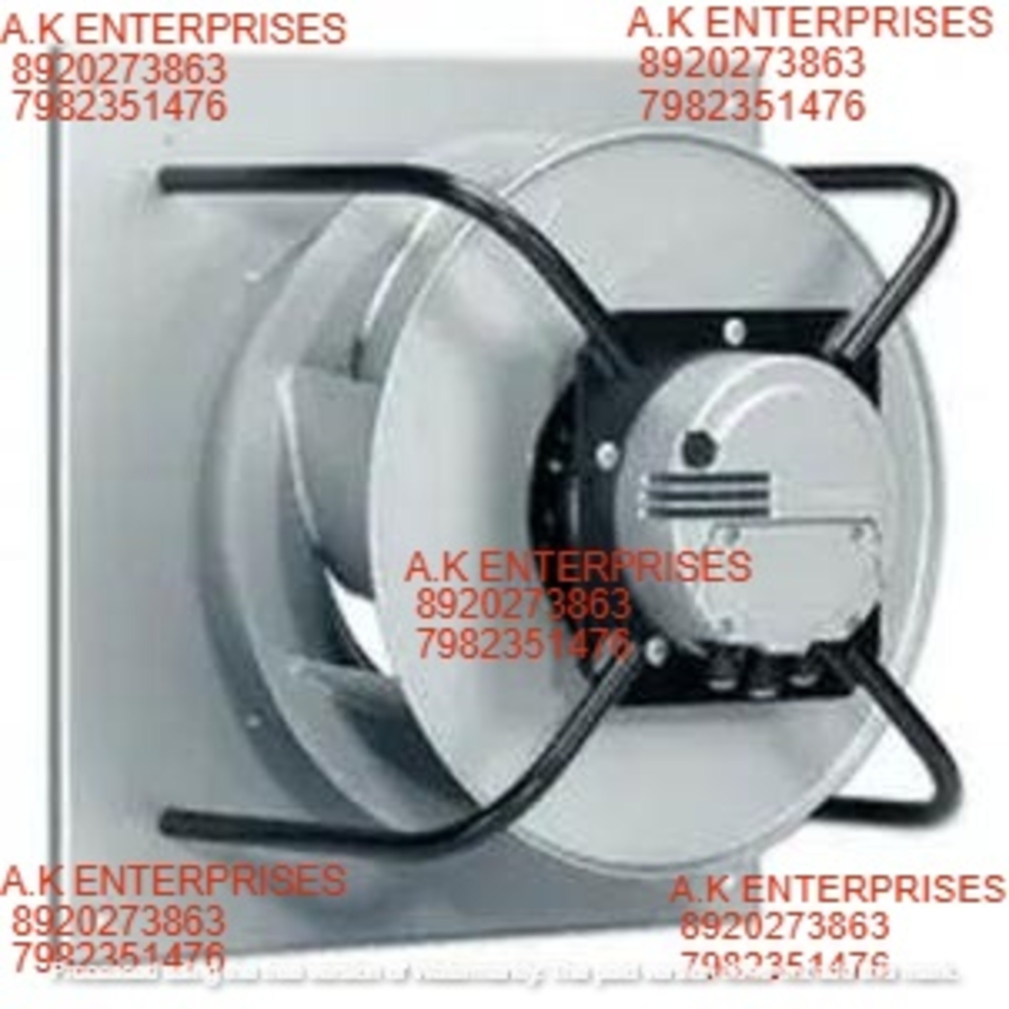 Ebm-papst Centrifugal Fan - Metal, 280mm, Silver | 230v Ac, 715w Power, 2,800 Rpm Speed, Ip54 Rating