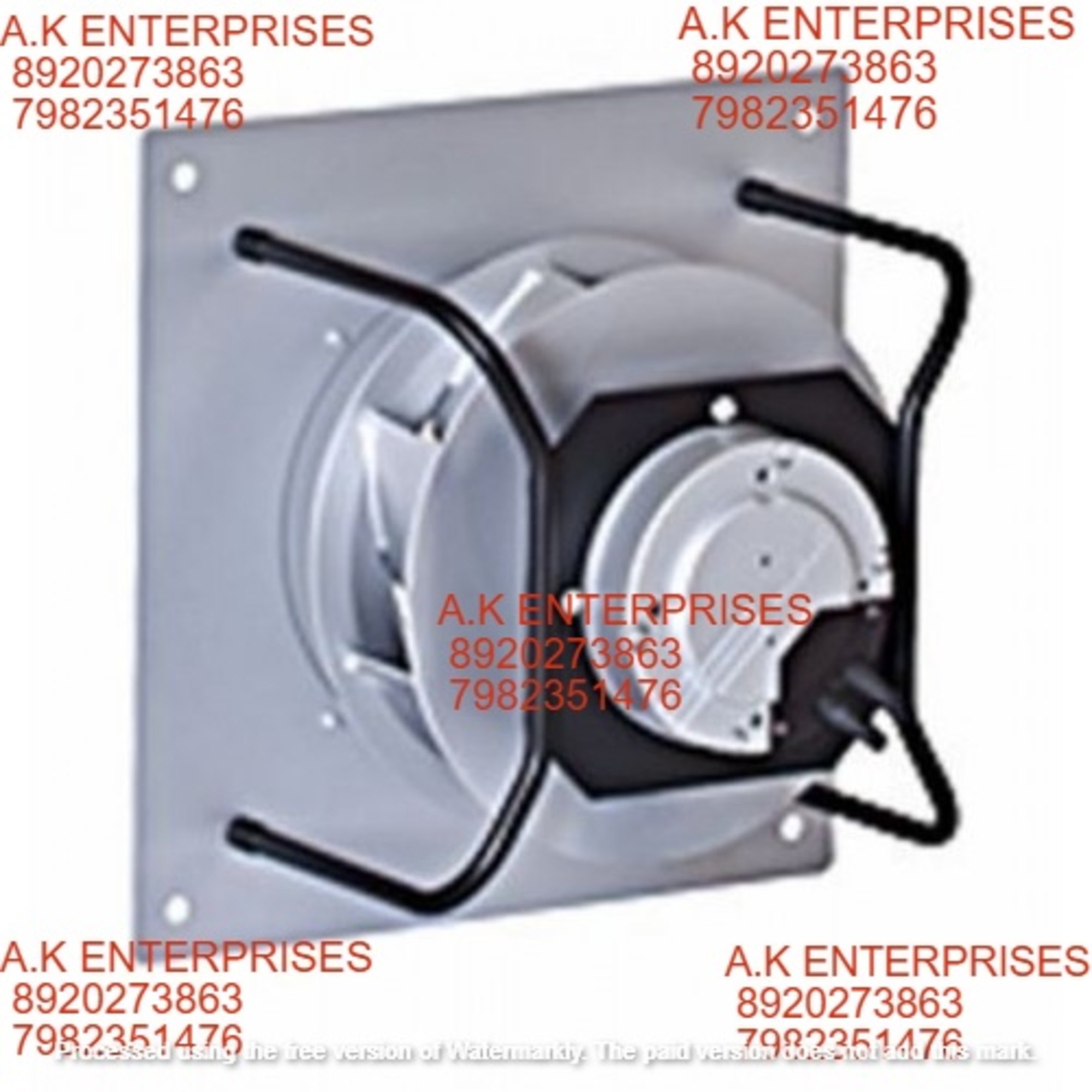 Ebm-papst Centrifugal Fan - Metal, 280mm, Silver | 230v Ac, 715w Power, 2,800 Rpm Speed, Ip54 Rating