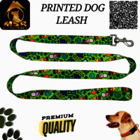 Single Printed & Double Printed Dog Single Layer Leash