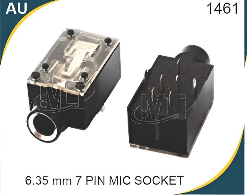 6.35 MM 7 PIN MIC SOCKET