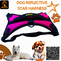 Dog Reflective Star Harness