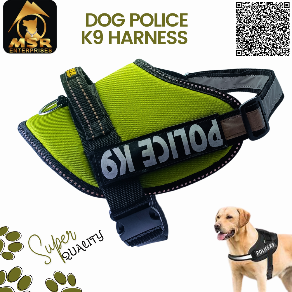Dog Harness Police K9