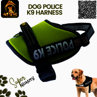 Dog Police K9 Harness