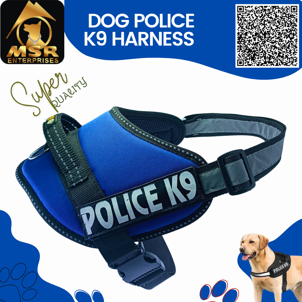 Dog Police K9 Harness