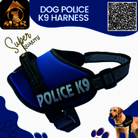 Dog Police K9 Harness