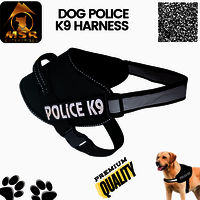 Dog Police K9 Harness