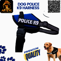 Dog Police K9 Harness