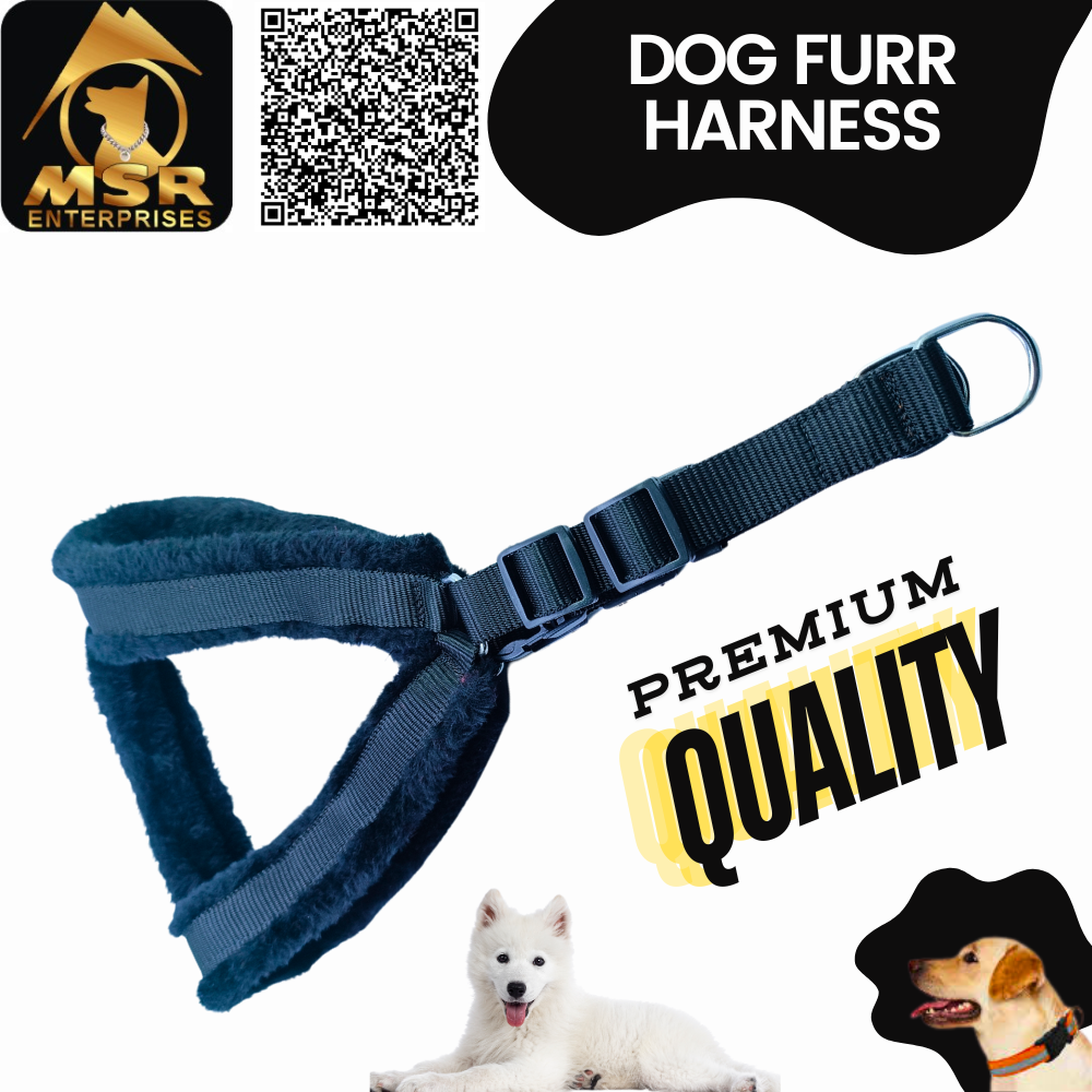 Dog Fur Body Belt Harness (PP / NYLON)