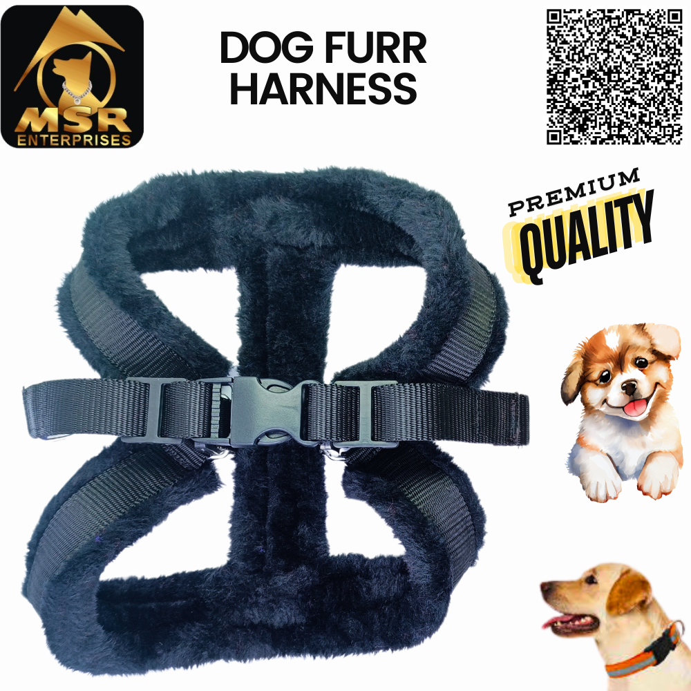 Dog Fur Body Belt Harness (PP / NYLON)