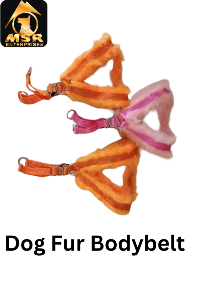 Dog Fur Body Belt Harness (PP / NYLON)