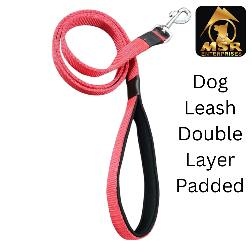 Padded Dog Leash Double Layer (PP / NYLON)