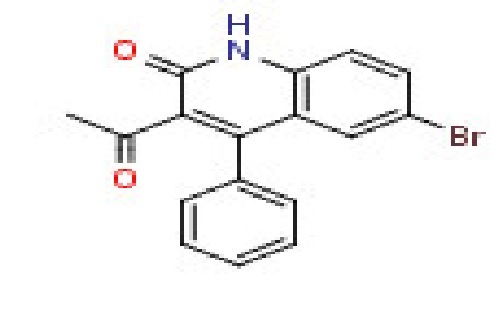 3-Acetyl-6-bromo-4- phenylquinolin-2(1h)-one